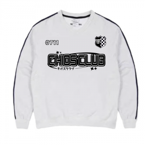 CHIOS CLUB - Oversized Cotton Sweatshirt FW2410